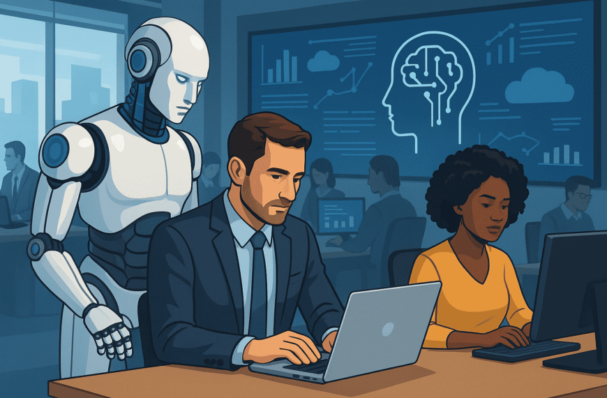 La adopción laboral de la IA se duplica…